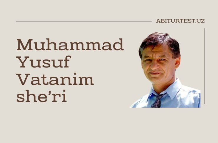 Muhammad Yusuf Vatanim sheri